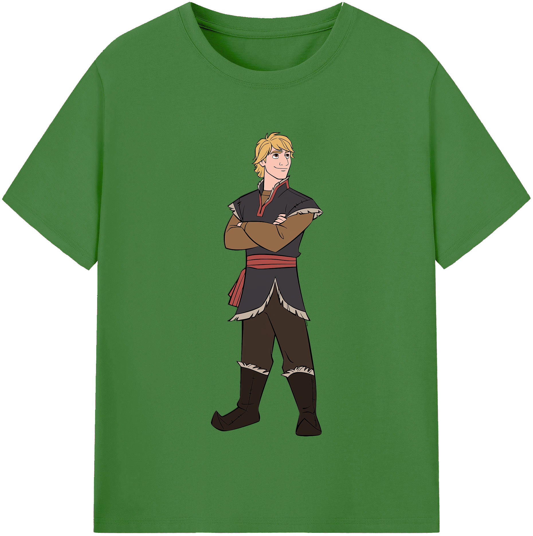（画像用） アナと雪の女王 アンナ エルサ Frozen Anna Elsa レディースカジュアルプリントTシャツ（綿100％）